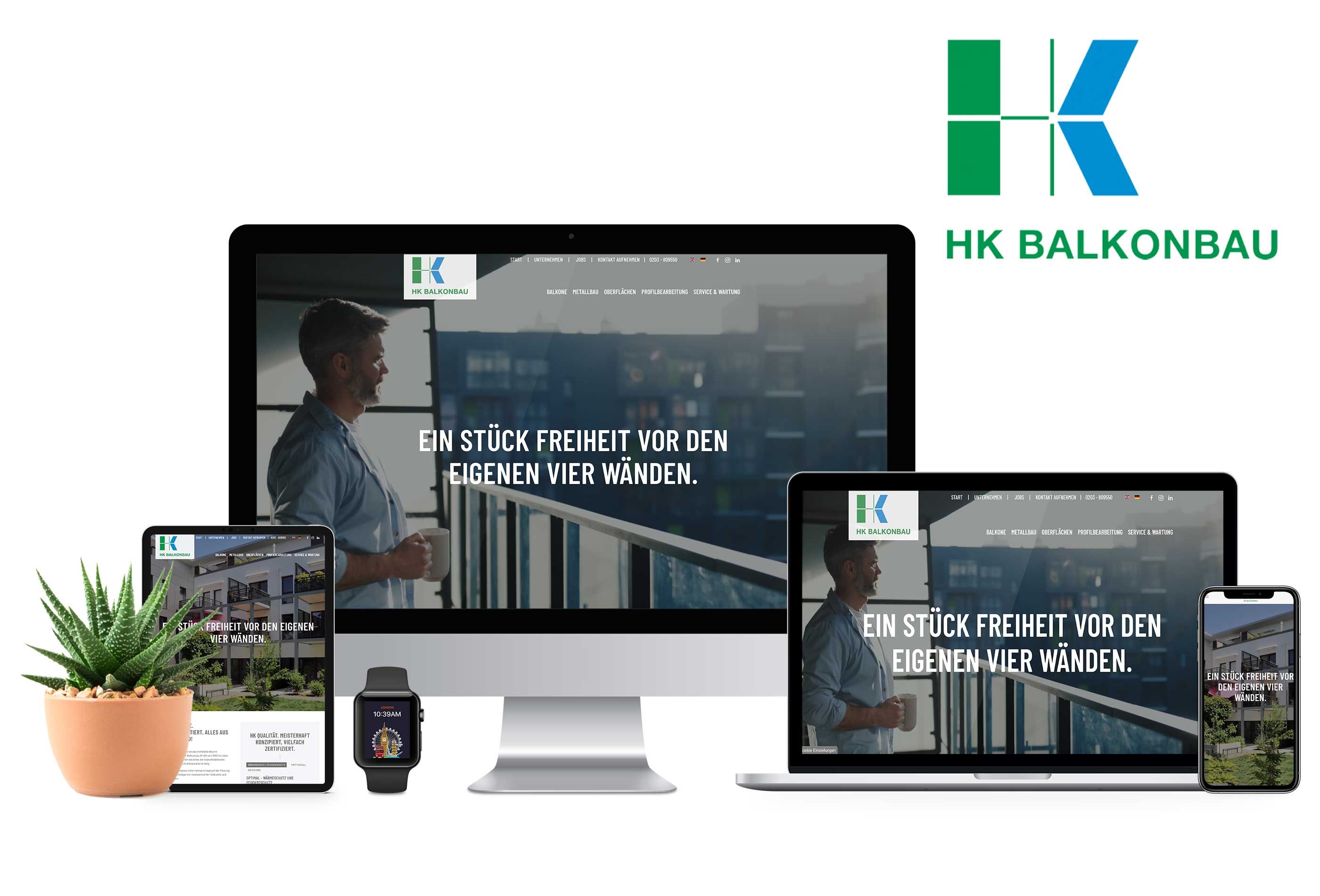 Webdesign Balkonbau Duisburg